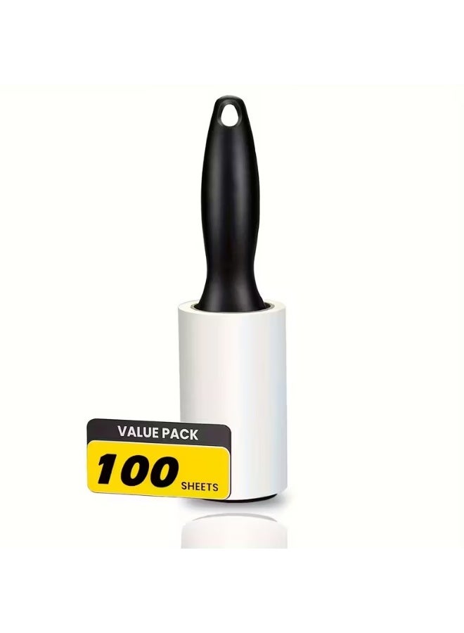 Home Clearance Sale Pet Hair Remover Lint Roller - 100Sheets, Extra Sticky for Clothes, Furniture, Carpet | Easy Dog and Cat Hair Removal - Image 1